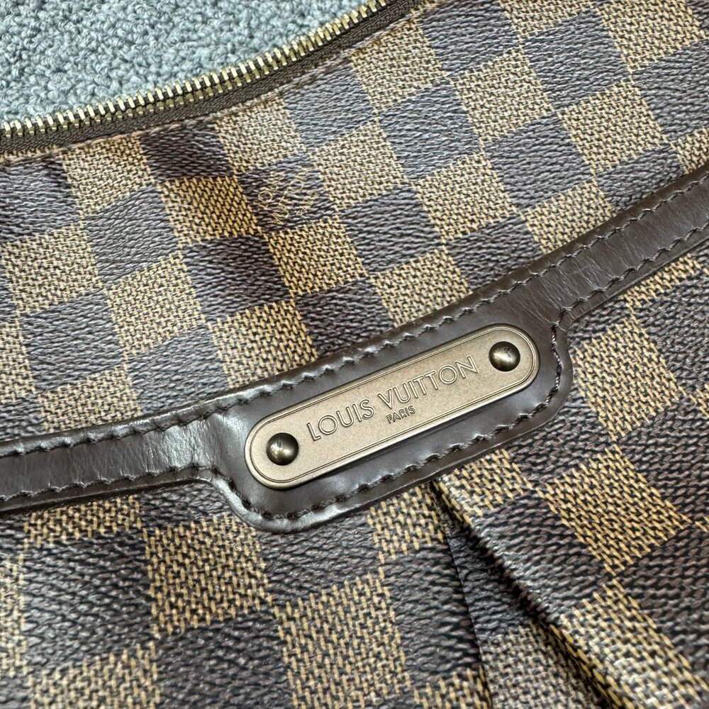 Louis Vuitton Bloomsbury Damier Ebene Canvas Shoulder Bag 399-081425 - Picture 6 of 15